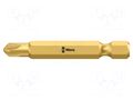 Screwdriver bit; Torq-Set®; TS2; Overall len: 50mm; 1/4" WERA WERA.05324901001