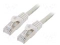 Patch cord; S/FTP; Cat: 6a; RJ45 plug,both sides; stranded; Cu GEMBIRD PP6A-LSZHCU-1.5M