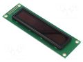 Display: OLED; graphical; 2.59"; 100x16; Dim: 116x37x9.8mm; green RAYSTAR OPTRONICS REG010016FGPP5N01