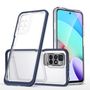 Clear 3in1 Case for Xiaomi Redmi 10 Frame Gel Cover Blue, Hurtel 5907769339226 5907769339226