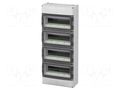 Enclosure: for modular components; IP65; grey; No.of mod: 56; IK08 SPELSBERG AK-56