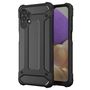 Hybrid Armor Case Tough Rugged Cover for Samsung Galaxy A73 black, Hurtel 5907769338564 5907769338564