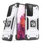 Wozinsky Ring Armor tough hybrid case cover + magnetic holder for Samsung Galaxy S22 Ultra silver, Wozinsky 5907769319167 5907769319167