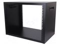 Enclosure: rack cabinet; Standard: 19"; 8U; Z: 406mm; X: 533mm HAMMOND HM-RCBS1901413BK1