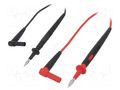 Test leads; probe tip x2,angular banana plug 4mm x2 TESTO TESTO-05900011