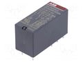 Relay: electromagnetic; SPDT; Ucoil: 24VDC; 8A; CR-P; max.250VAC ABB CR-P024DC2