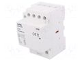 Contactor: 4-pole installation; 63A; 230VAC; NO x4; STM; -5÷60°C ZAMEL STM-63-40