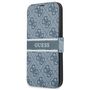 Guess GUBKP13S4GDBL iPhone 13 mini 5.4&quot; blue/blue book 4G Stripe, Guess 3666339032128 3666339032128