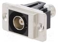 Coupler; BNC socket,both sides; 50Ω; DUALSLIM; silver; metal; 29mm CLIFF CP30737M