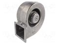 Fan: AC; blower; 230VAC; 227x248x130mm; 600m3/h; 72dBA; ball; IP44 EBM-PAPST G2E160-AY47-01