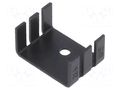 Heatsink: extruded; U; TO202,TO218,TO220; black; L: 18.1mm; 289 Wakefield Thermal 289-AB