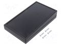Enclosure: desktop; TENCLOS SLANT SLOPE; X: 85mm; Y: 145mm; ABS TEKO 550S.9