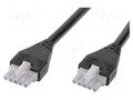 Cable; female; PIN: 5; Len: 3m; 6A; Insulation: PVC; Colour: black MOLEX MX-215330-0530