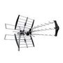 VHF/UHF HDTV 60 Mile Fringe Yagi Antenna 30-2440