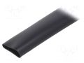 Protective tube; PVC; black; L: 30.48m; Øint: 7.34mm; Øout: 8.92mm ALPHA WIRE P1051-BK005