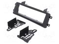 Radio frame; Mitsubishi; 1 DIN; black METRA RAM-40.725