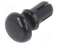 Rivet; polyamide; Rivet diam: 3.5mm; L.rivet: 5.6mm; black KEYSTONE KEYS3443