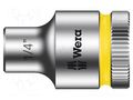 Socket; 6-angles,socket spanner; HEX 1/4"; 29mm WERA WERA.05003569001