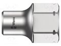 Socket; 6-angles,socket spanner; HEX 12mm; 1/4" WERA WERA.05003675001