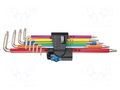 Wrench: Torx®-set; TX8,TX9,TX10,TX15,TX20,TX25,TX27,TX30,TX40 WERA WERA.05022689001