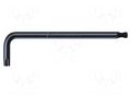 Wrench; spherical,Torx®; TX8; Overall len: 76mm; steel; BlackLaser WERA WERA.05024199001