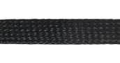 SLEEVING, BRAID, BLACK, 25M PP-25-0