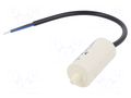 Capacitor: polypropylene; motors, run; 2uF; 425VAC; Ø28x55mm; ±5% DUCATI ENERGIA 4.16.10.01.14