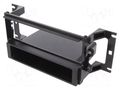 Radio frame; Mitsubishi; 1 DIN; black METRA RAM-40.768
