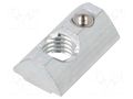 Nut; for profiles; Width of the groove: 8mm; steel; zinc; T-slot FATH FA-096338