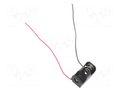Holder; 1/2AA,1/2R6,CR2; Batt.no: 1; cables; 150mm KEYSTONE KEYS2486