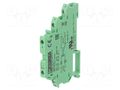 Conection module; for DIN rail mounting; -20÷60°C; 6.2x80x56mm PHOENIX CONTACT DEK-OE-24DC/48/100