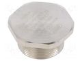 Stopper; M32; 1.5; IP68; brass; Plating: nickel; V-Ms-Ex-d; -20÷95°C HUMMEL HUMMEL-1875320050