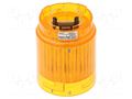 Module: light signaller; amber; LED; 24VDC; IP65; Ø40x50mm; LR PATLITE LR4-E-Y