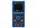 Handheld oscilloscope; 100MHz; 8bit; LCD 3,5"; Ch: 2; 500Msps OWON HDS2102S