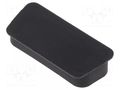 Protection cover; D-Sub 15pin,D-Sub HD 26pin,male connectors AMPHENOL COMMUNICATIONS SOLUTIONS 70519BLF