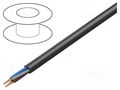 Wire; ÖLFLEX® ROBUST 210; 4x1mm2; unshielded; 300V,500V; Cu; black LAPP OL-RB-210-4X1