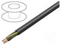 Wire; ÖLFLEX® 409 P; 25G0.75mm2; unshielded; 300V,500V; Cu; black LAPP OL409P-25G0.75