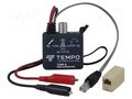 Tone generator; BNC,RJ11,RJ45; 58x51x32mm; Equipment: test leads TEMPO 77HP-G-BOX