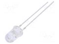 LED; UV; 30°; 12÷20mA; P: 150mW; 360÷370nm; 5VDC; THT; Front: convex OPTOSUPPLY OSV1YL5A31A-5V