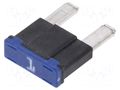 Fuse: fuse; 1A; 58VDC; automotive; 11.8mm; Mini; MINI OPTIFUSE ANM58-1A