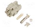 Connector: circular; female; contact insert; Han® F+B; PIN: 13 HARTING 09155123102