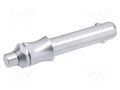 Locking pin; without handle,with locking; stainless steel; 6mm ELESA+GANTER GN113.3-6-70