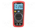 Digital multimeter; LCD; VDC: 200mV,2V,20V,200V,1kV; 2000uF UNI-T UT39E+