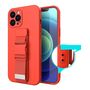 Rope Case Silicone Lanyard Cover Purse Lanyard Strap for Xiaomi Redmi 10 Black, Hurtel 9145576246511 9145576246511