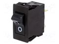 Circuit breaker; 6A; Poles: 1; SNAP-IN; TA45 2P; MCB SCHURTER TA45-AHTBL060C0