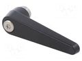 Lever; adjustable; Lever length: 108mm; Slider height: 76mm ELESA+GANTER GN101.1-30-M12-SW
