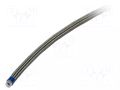 Braid; ØBraid : 8÷11nom.8mm; copper,polyester; UL94V-2; Size: 8 HELLERMANNTYTON HEGEMIP08-ML
