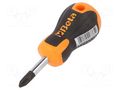 Screwdriver; Phillips; PH2; EVOX; Blade length: 30mm BETA BE1202EN/PH2X30