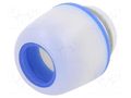 Gland; IP67,IP69; Han® F+B; M25; 16÷18mm; polyamide; natural HARTING 19155235199
