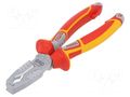 Stripping tool; 0.5÷10mm2; Wire: round; 180mm NWS NW1451-49VDE-180